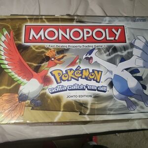 MONOPOLY Pokemon: Johto Edition 100% complete game